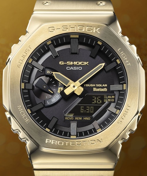 G-SHOCK 腕時計 フルメタル / スマートフォンリンク＆タフソーラー GM