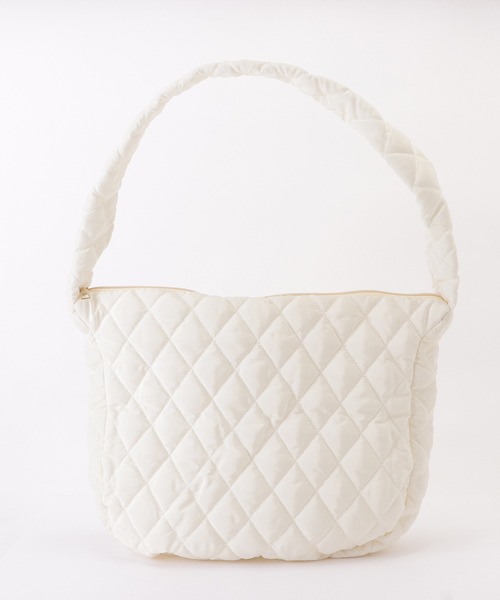 Lace Ladies ショルダーバッグ バッグ ビッグサイズキルティング