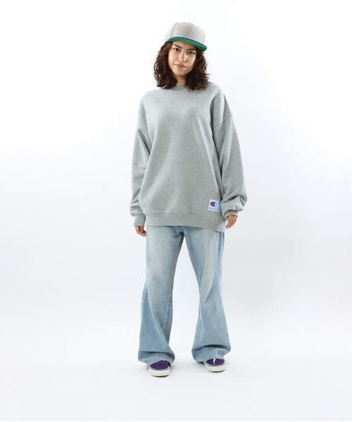 ストリート系スウェットシャツ 黒 Champion/チャンピオン】メンズ TRUE TO ARCHIVES リバース