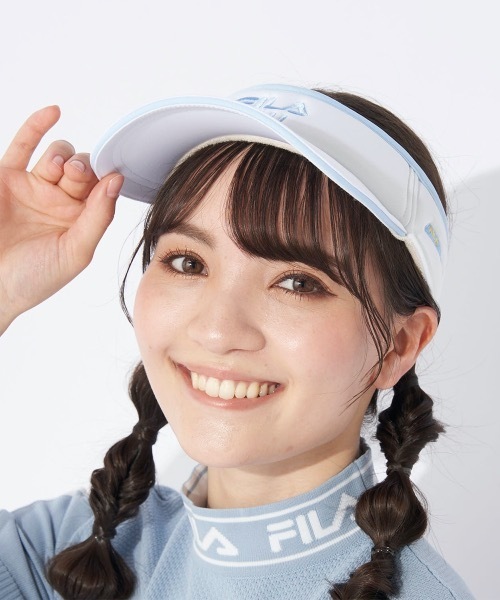 フィラ サンバイザー 新品未使用 限定 フリル テニス ゴルフ 楽天市場】フィラ UVカット サンバイザー 帽子 レディース