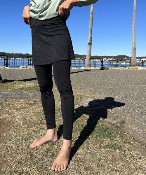 ROXY ラッシュガード SKIRT LEGGINGS/ロキシースカート付き