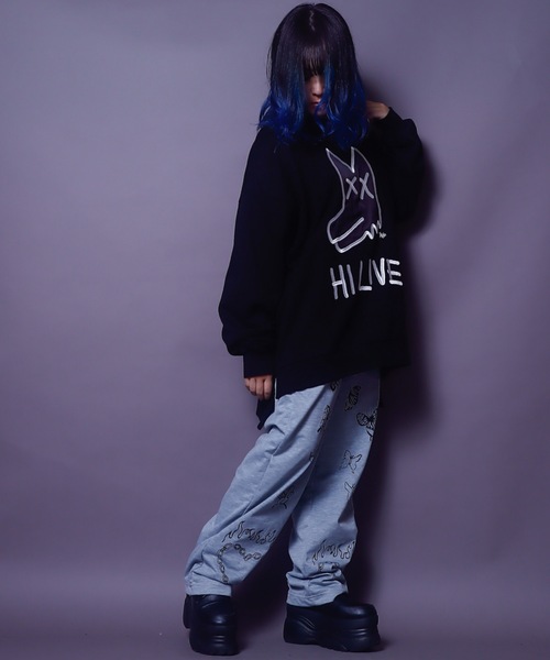 rovtski（ロフトスキー） ワイドパンツ パンツ Z)「BLINGLEADS