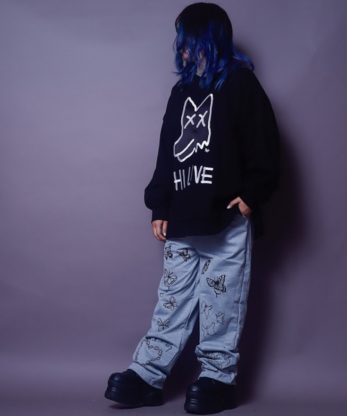 rovtski（ロフトスキー） ワイドパンツ パンツ Z)「BLINGLEADS