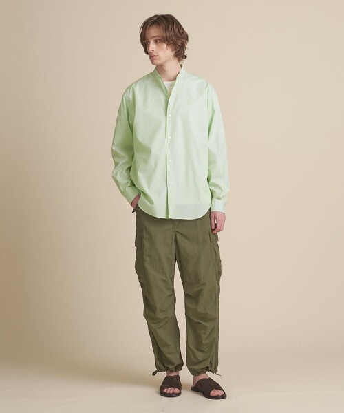 UNITED ARROWS シャツ 「ZOZO限定」ブロード ワイドフォルム