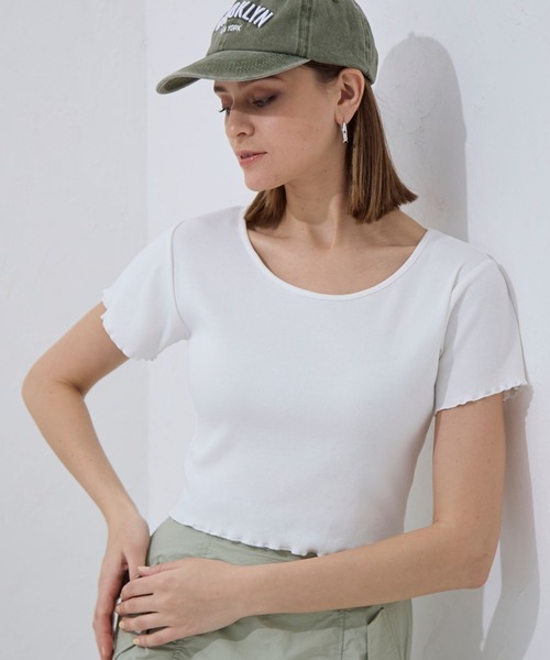 FOREVER21 tシャツ 「2024SS」カラーメロウチビTシャツ