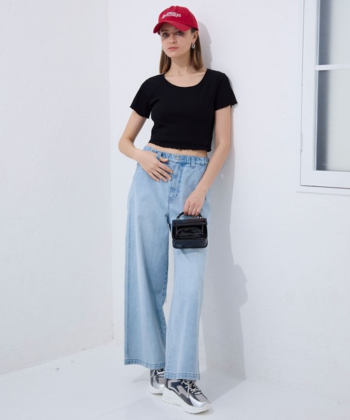 FOREVER21 tシャツ 「2024SS」カラーメロウチビTシャツ