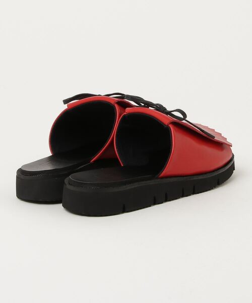 凸&凹（deco&boco） サンダル (デコ＆ボコ)」 Kilt Cork Sandals / red