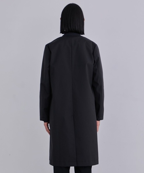美品　【UNITED TOKYO】 ノーカラーコート　サイズ1 ブラック　メンズ UNITED TOKYO」 ノーカラーコート 1 ブラック メンズ : 83495504