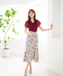 ニット セーター 2024春夏新作シャイニーフ...の詳細画像1