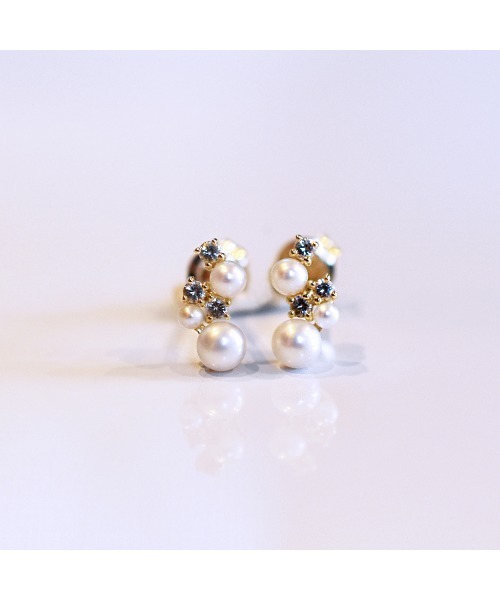 ♡sowi♡秋冬大人可愛い朱紅♡美品K10ミルウチ枠♡カーネリアンピアス♡ お待たせ! カーネリアン ピアス（VBMA3001__CA）｜ピアス