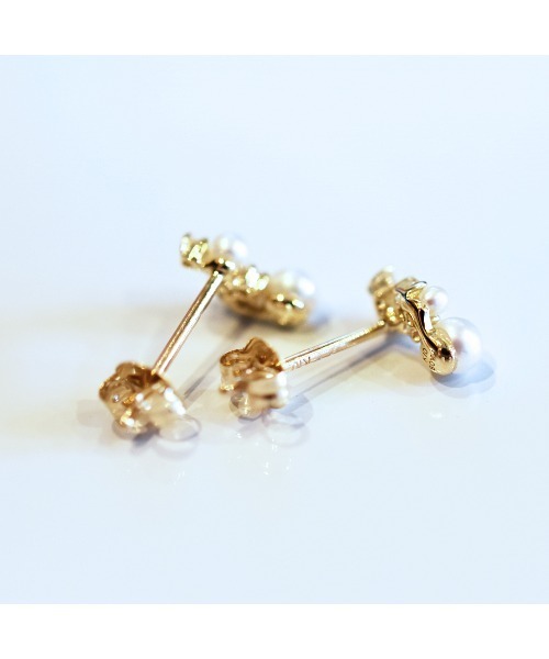 ♡sowi♡秋冬大人可愛い朱紅♡美品K10ミルウチ枠♡カーネリアンピアス♡ お待たせ! カーネリアン ピアス（VBMA3001__CA）｜ピアス