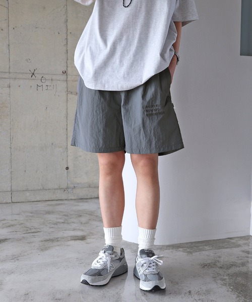 ANME パンツ 「新色追加」接触冷感/UVカット(UPF50＋)/ロゴ