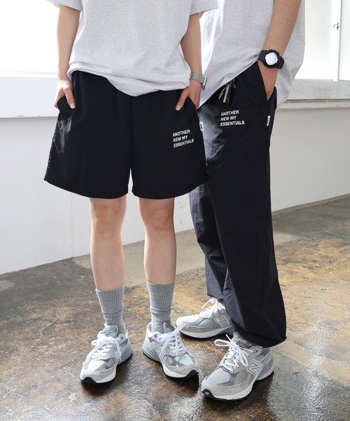 ANME パンツ 「新色追加」接触冷感/UVカット(UPF50＋)/ロゴ