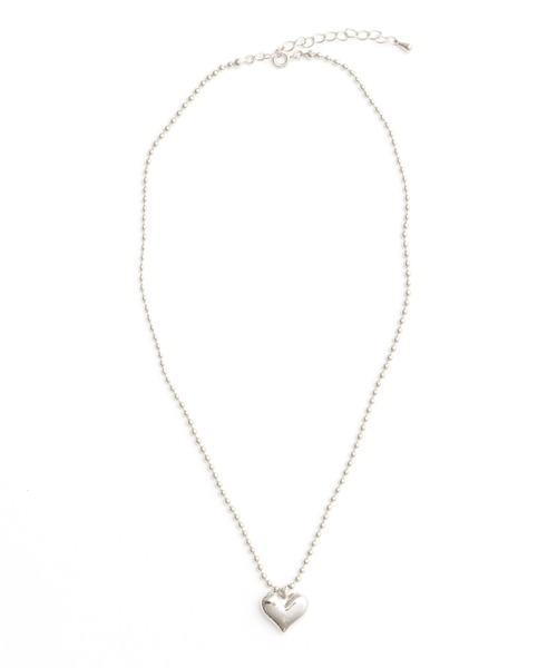 tシャツ With Heart Necklace Velor Tops/ハートネックレス付きベロアトップス「MAISON SPECIAL/メゾンスペシ MAISON SPECIAL tシャツ With Heart Necklace Velor Tops/ハート