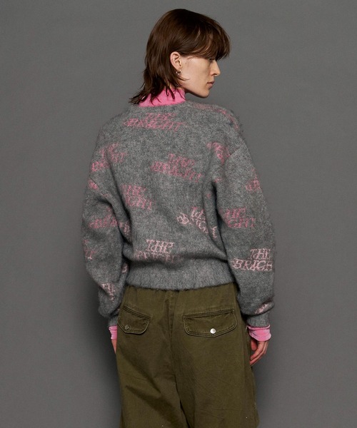 MAISON SPECIAL（メゾンスペシャル） ニット セーター BRIGHT Logo