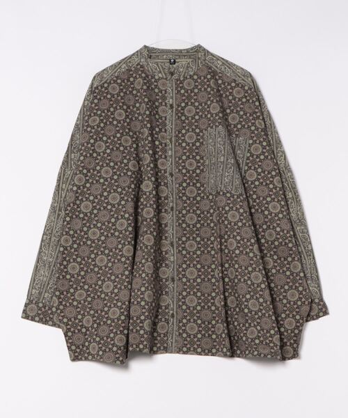 チャイハネ シャツ 「チャイハネ」アジュペMEN'Sバンドカラー