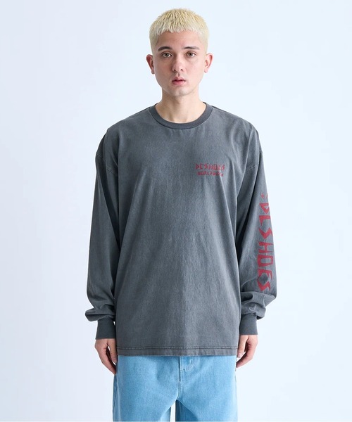 DC SHOES（ディーシーシューズ） tシャツ 24 SKATE SKULL LS/DC袖