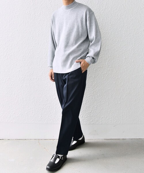 SHIPS any セーター ニット any: 「手洗い可能」 ミラノリブ モック