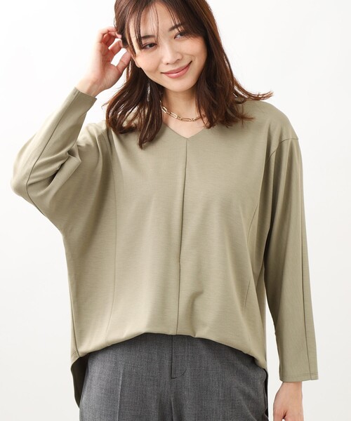 tシャツ 「手洗い可」ドルマンスリーブプルオーバー レディース Reflect tシャツ 「手洗い可」ドルマンスリーブプルオーバー
