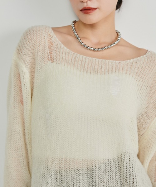 UNDERCOVER ダメージモヘアニットセーター 2025年最新】モヘアニット アンダーカバーの人気アイテム - メルカリ