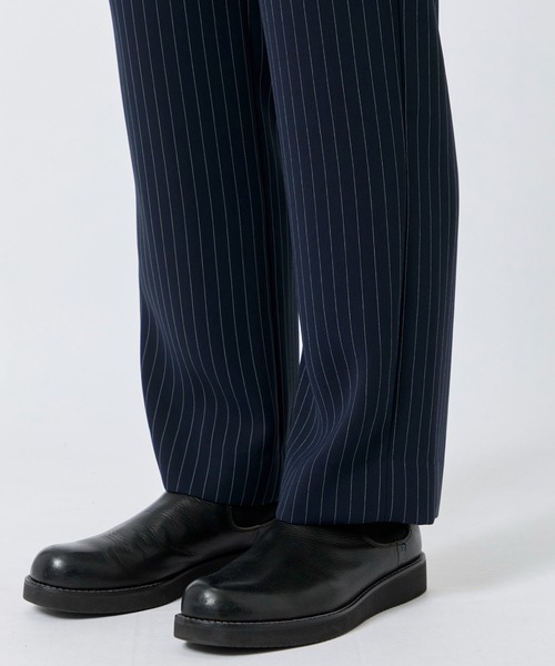 くるる (*´˘`*)♡ CULLNI（クルニ） スラックス 「別注」1Tuck Pants/洗える/シワになり