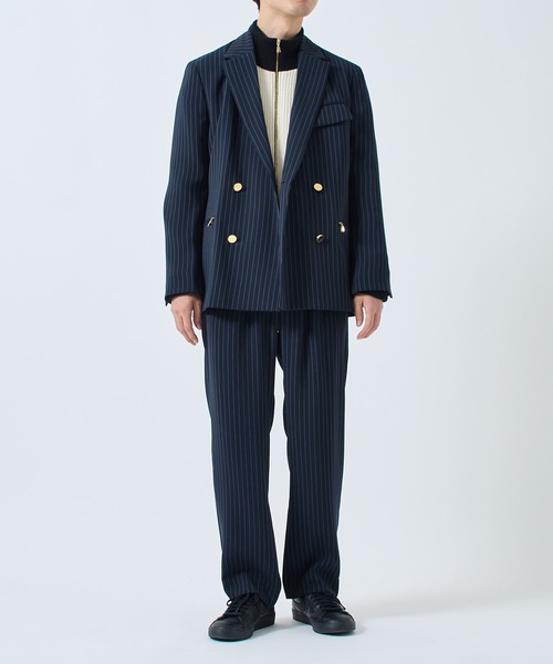 CULLNI（クルニ） スラックス 「別注」1Tuck Pants/洗える/シワになり