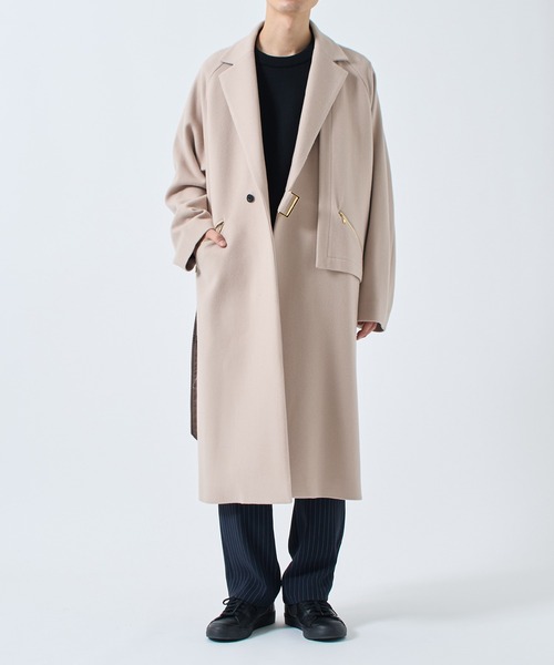 CULLNI スラックス 「別注」1Tuck Pants/洗える/シワになりにくい 