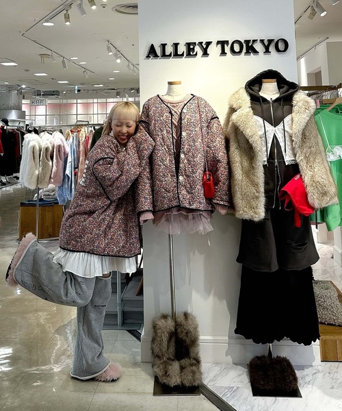 Alley Tokyo ワンピース プリーツミニボウタイワンピ : ZOZOTOWN Yahoo