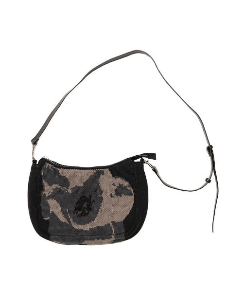 STUDIO SEVEN ショルダーバッグ バッグ Big Flower Pattern Knit Bag 