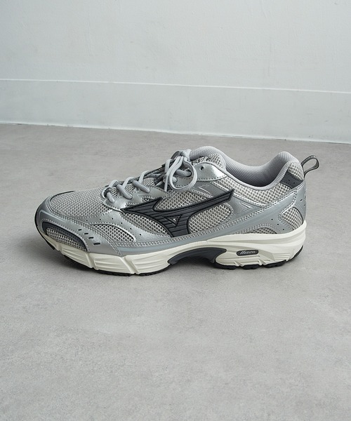 スニーカー MIZUNO Men Sneakers Grey 1 D1GA2451 6 MIZUNO ミズノ MXR D1GA2451 06 スニーカー ： ライトグレー