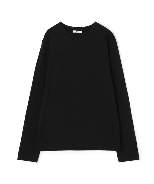 tシャツ ピマコットン ロングスリーブトップス レディース
