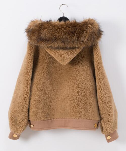 「GRACE CONTINENTAL」 ブルゾン 36 ベージュ レディース_画像5