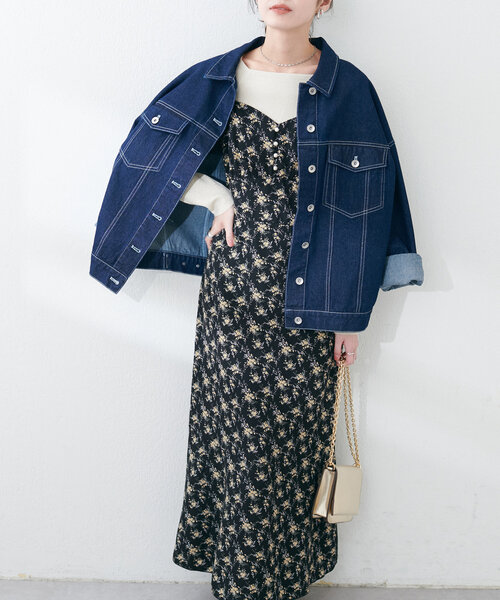 くるみ様おまとめ専用⭐︎ シルクガウン&インナーワンピース ペアスキンタックデザインキャミワンピース【スピード配送