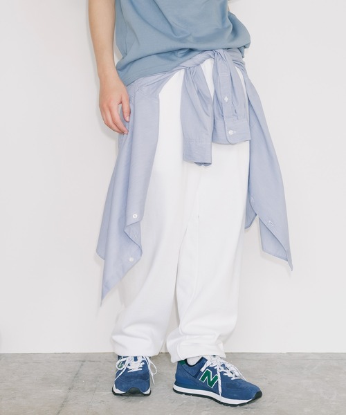 「LOS ANGELES APPAREL」 スウェットパンツ S アッシュ メンズ_画像2