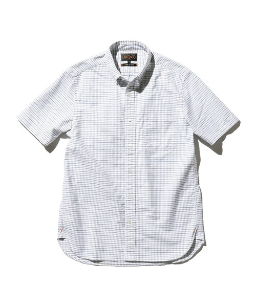 BEAMS+（ビームスプラス） シャツ 半袖 B.D. Oxford Tattersall メンズ