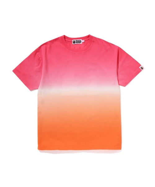 tシャツ GRADATION BIG COLLEGE OVERSIZED TEE レディース