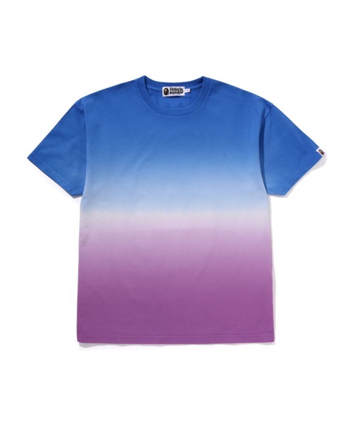 tシャツ GRADATION BIG COLLEGE OVERSIZED TEE レディースの画像