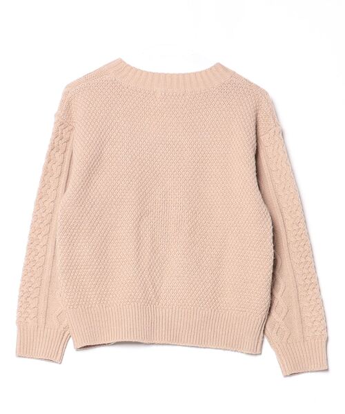 「Simplicite」 長袖ニット - ベージュ レディース_画像2