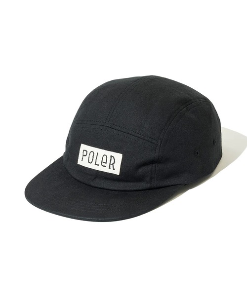 POLeR キャップ 帽子 POLeR/ポーラー FURRY FONT COTTON 5P CAP