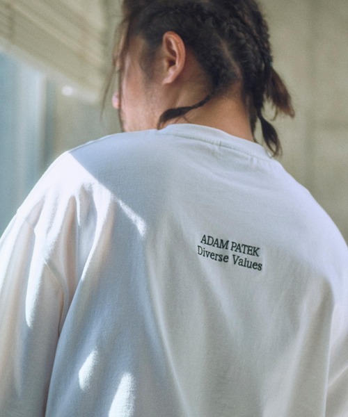 tシャツ ADAMPATEK/basic logo short sleeve T/ロゴ半袖T(AP2514017） レディース メンズ ADAM PATEK tシャツ ADAMPATEK/basic logo short sleeve T/ロゴ