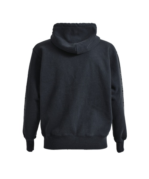 XLARGEのパーカー PIGMENT DYED EMBOSS LOGO ZIP HOODED SWEAT（パーカー