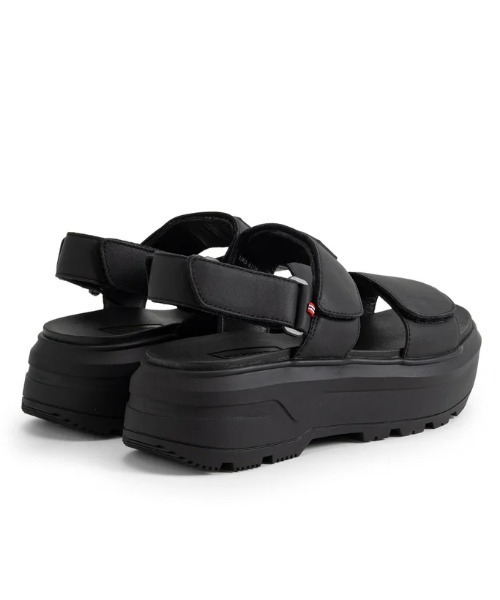 HUNTER サンダル 「HUNTER」 U CITY REBEL LEATHER HEEL STRAP
