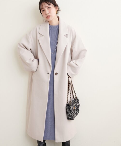 natural couture 「natural couture」 チェスターコート FREE ブラウン
