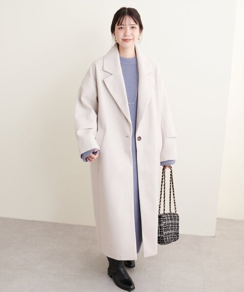 natural couture 「natural couture」 チェスターコート FREE ブラウン