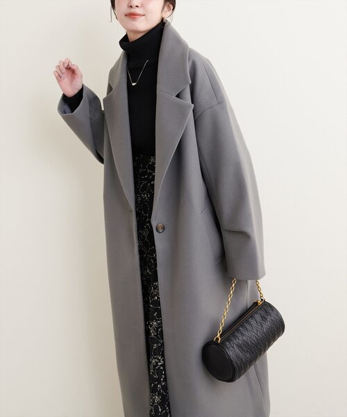 natural couture 「natural couture」 チェスターコート FREE ブラウン