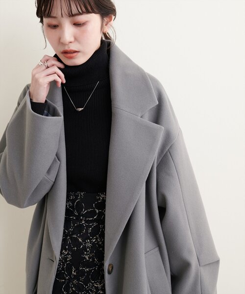 natural couture 「natural couture」 チェスターコート FREE ブラウン