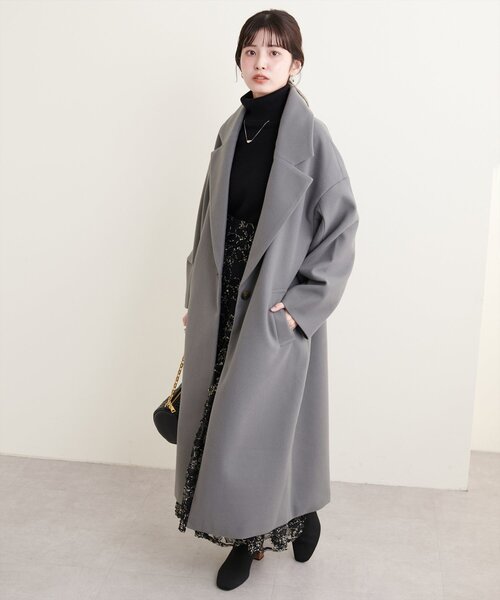 natural couture 「natural couture」 チェスターコート FREE ブラウン