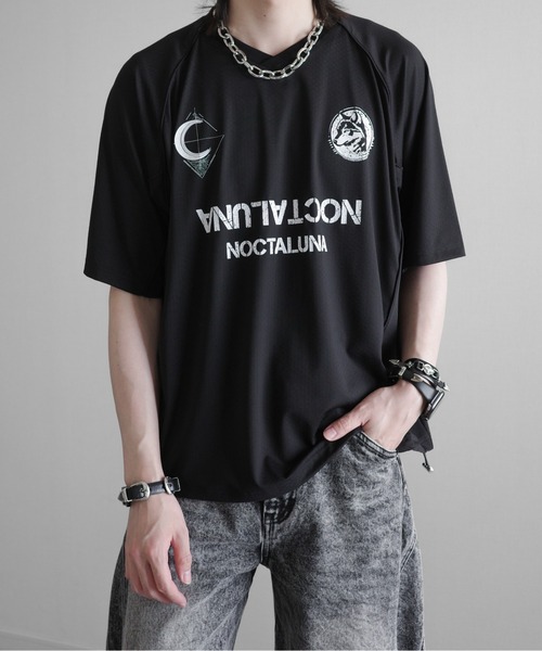 KUUUPY（クーピー） tシャツ 2-Way Mesh Panel Short-Sleeve Game