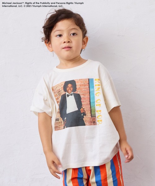 【マイケルジャクソン】Tシャツ⑮   120・130サイズ マイケルジャクソン Tシャツ キッズ 120〜130 - メルカリ