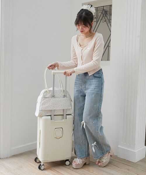 MAJESTIC LEGON（マジェスティックレゴン） ボストンバッグ フラワー